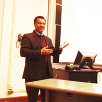 EVMS Vice President Mekbib Gemeda